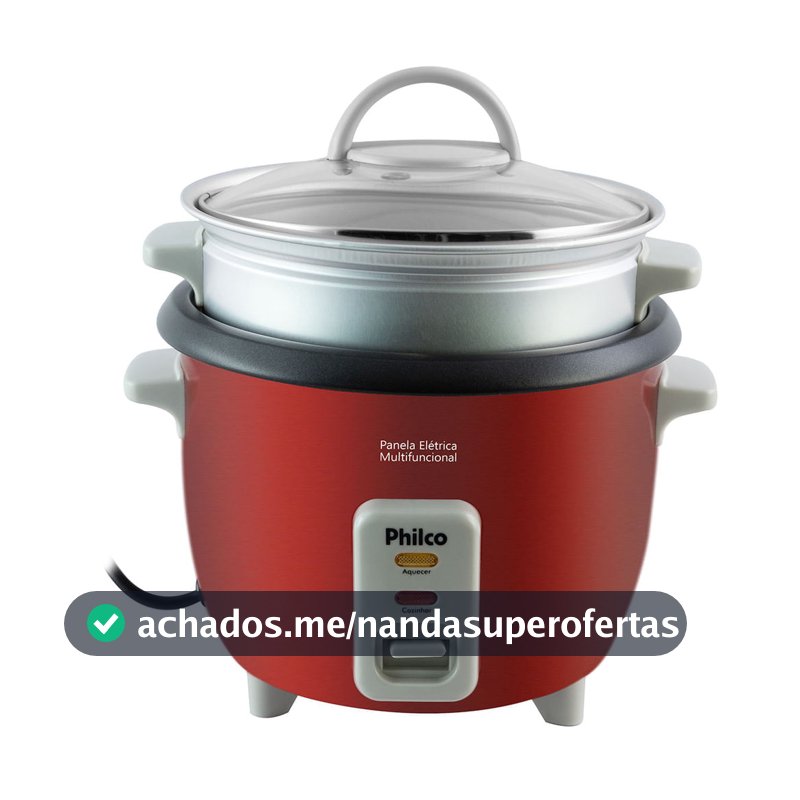 Panela Elétrica Philco Multifuncional 3 Xícaras PPA3V