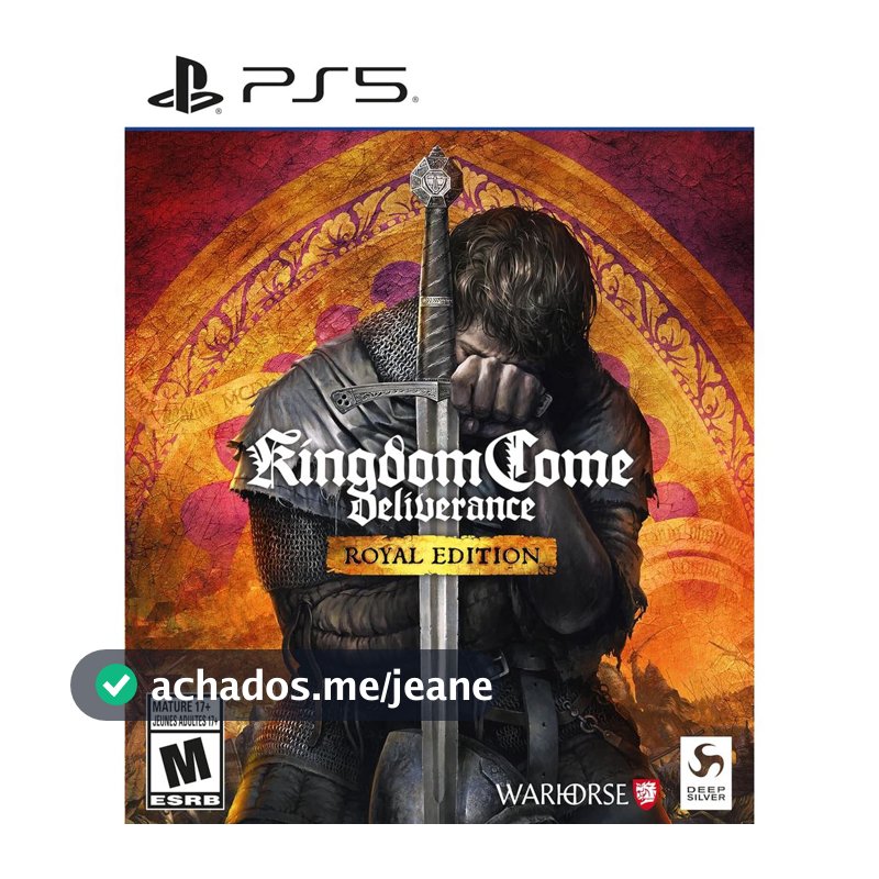 Kingdom Come Deliverance Royal Edition PS5 Midia Fisica