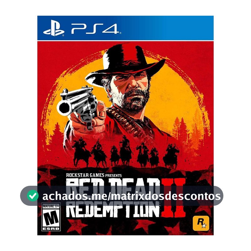Red Dead Redemption 2 PS4 Midia Fisica