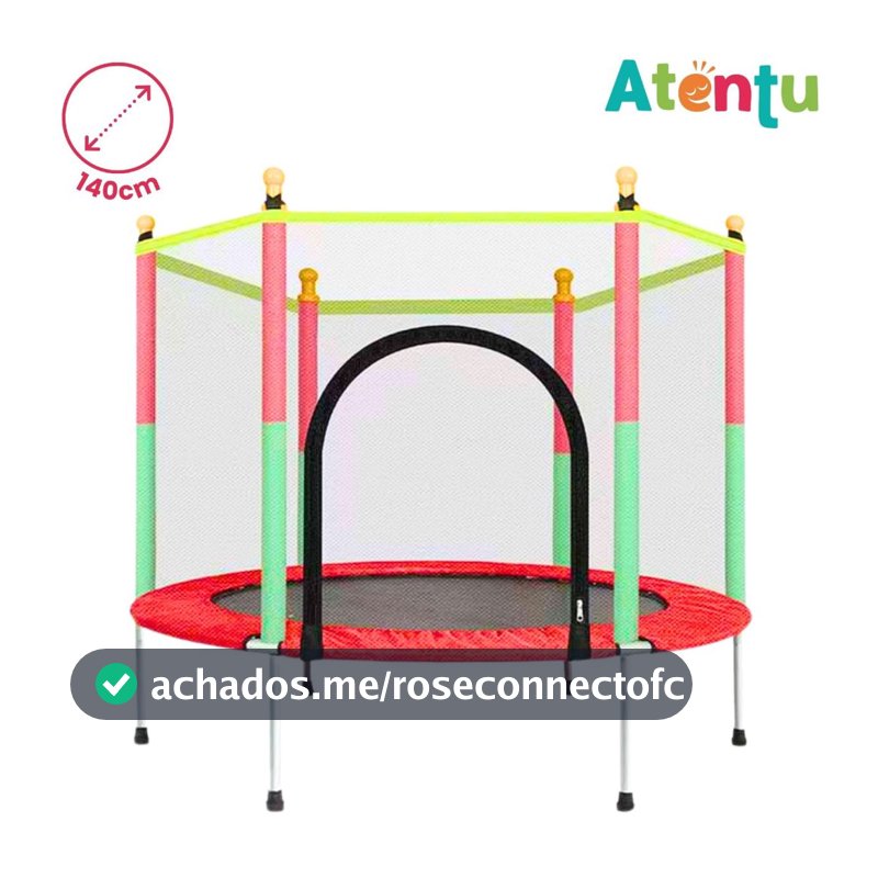 Cama Elástica Pula Pula Infantil Trampolim 1,4 metros