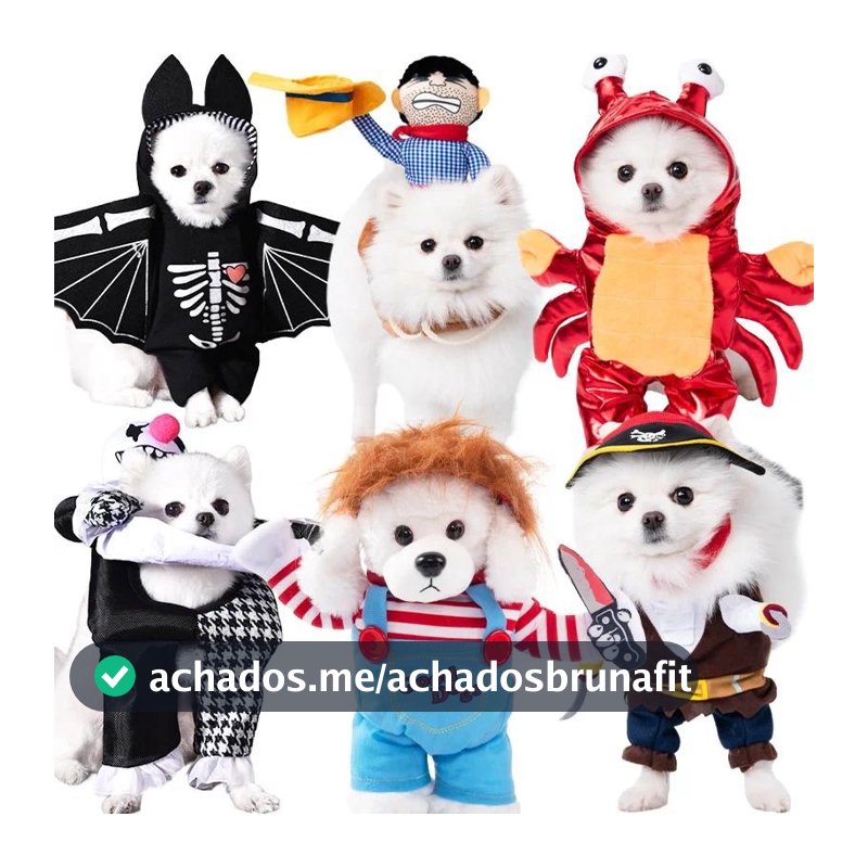 Halloween Pet Transformação Vestido Festival Roupas Engraçadas Para Cães Cosplay Vestir-Se