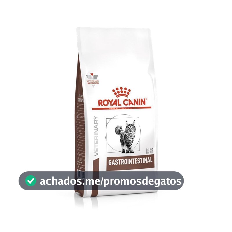 Ração Seca Royal Canin Veterinary Diet Gastrointestinal Gatos com Doenças Intestinais 1,5 Kg