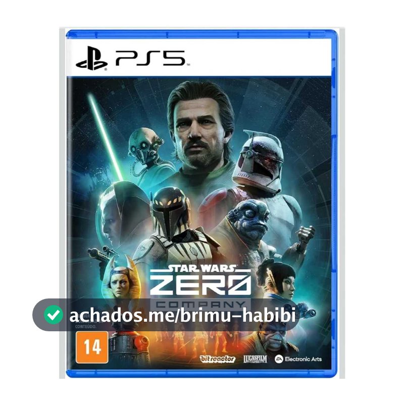 Star Wars Zero Company Ps5 Mídia Física Nacional Lacrado