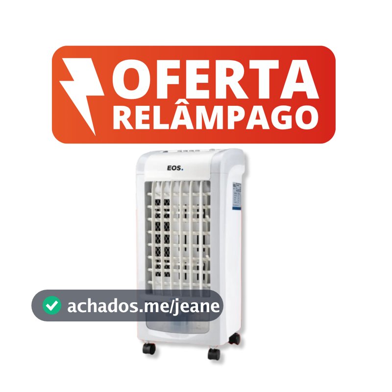 Climatizador de Ar Portátil 4 em 1 EOS Artic Fresh 3,5 litros 110V