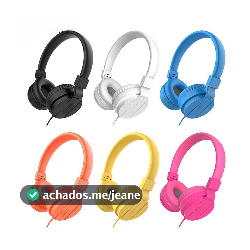 Fone de Ouvido Headphone com fio p2