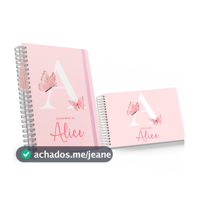 Kit Caderneta De Vacina + Livro Do Bebê Feminino  Alfabeto 04 Dr