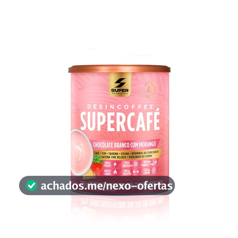 Supercafé Chocolate Branco com Morango