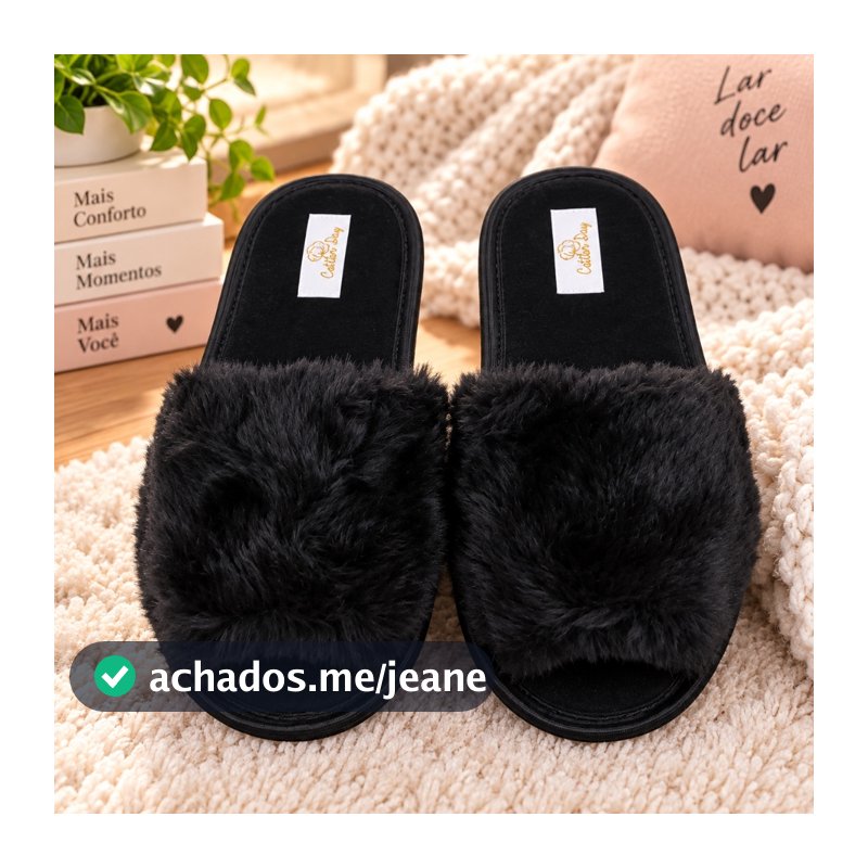 Pantufa Feminina Chinelo de Quarto Premium Maternidade Noivas Casamento Antiderrapante