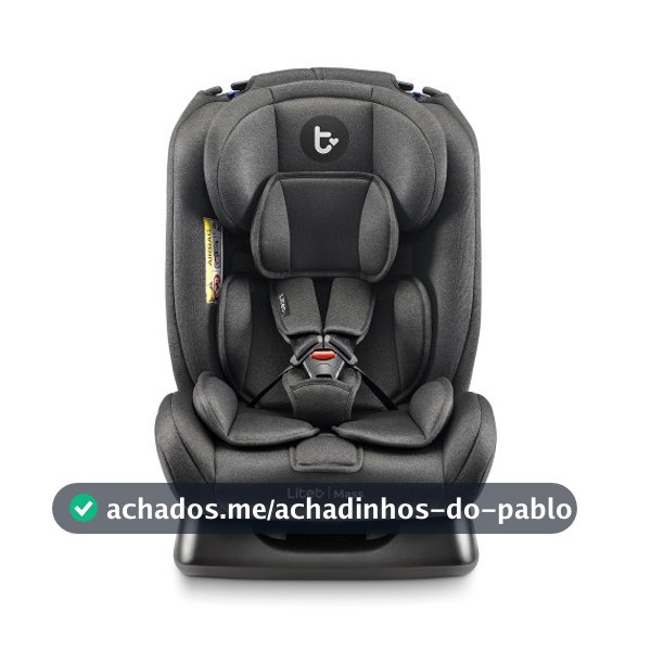 Cadeira Para Auto 0-36 Kg Mass Preta Litet - BB456