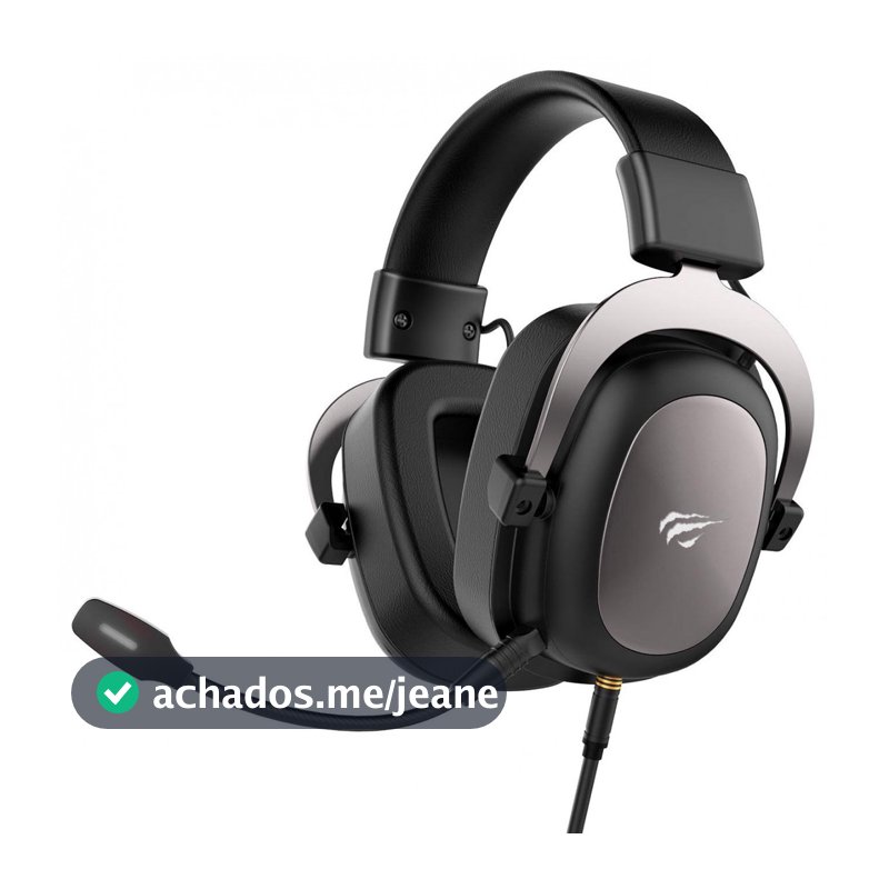 Headset Gamer Havit Gamenote H2002d Microfone Removível Preto
