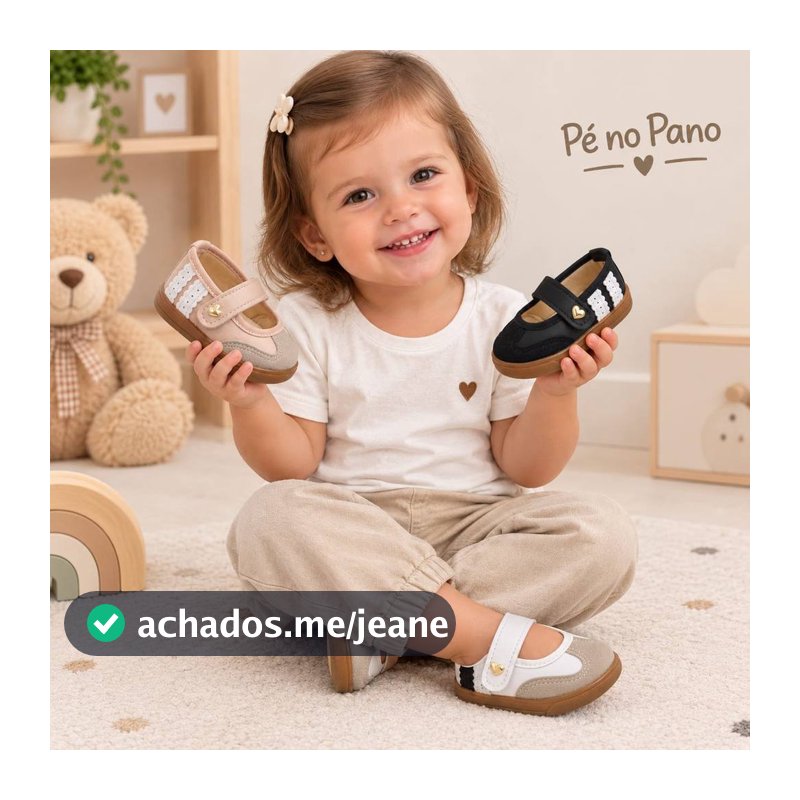 Sapatilha Infantil Menina Listra Festa Confortável Leve Social  Antiderrapante
