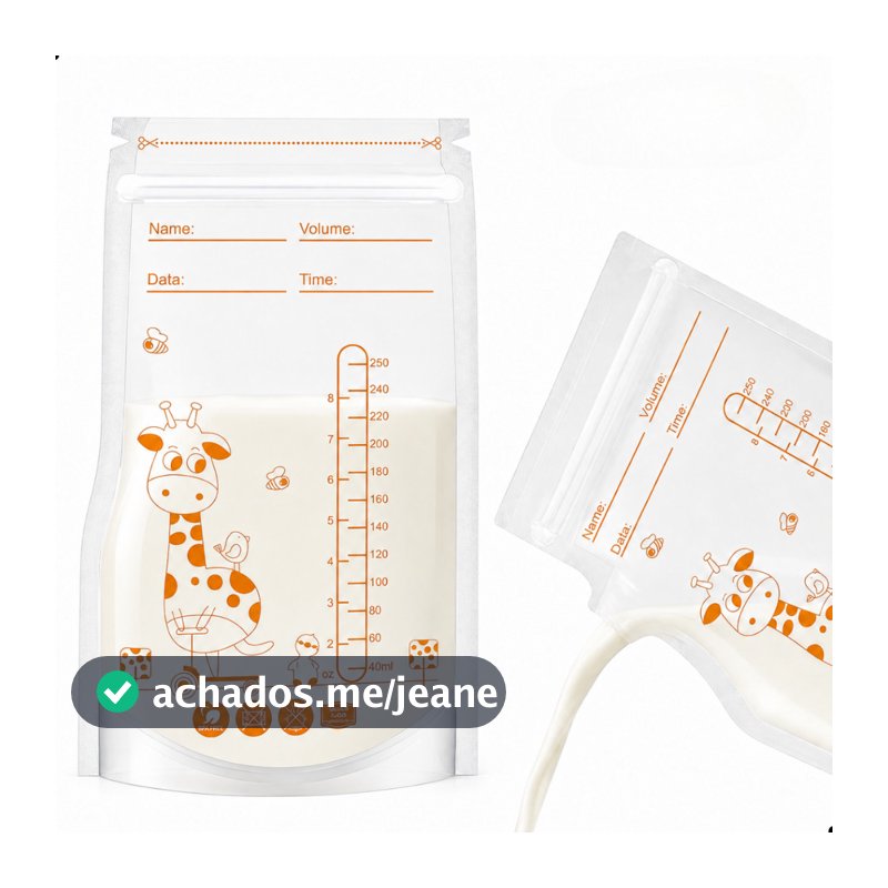 Kit De Sacos Para Leite Materno de Armazenar Saco Kit 30 250ml para Congelar leite materno