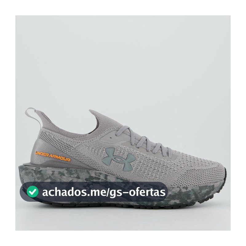 Tênis Under Armour Charged Quicker 2 Cinza Escuro
