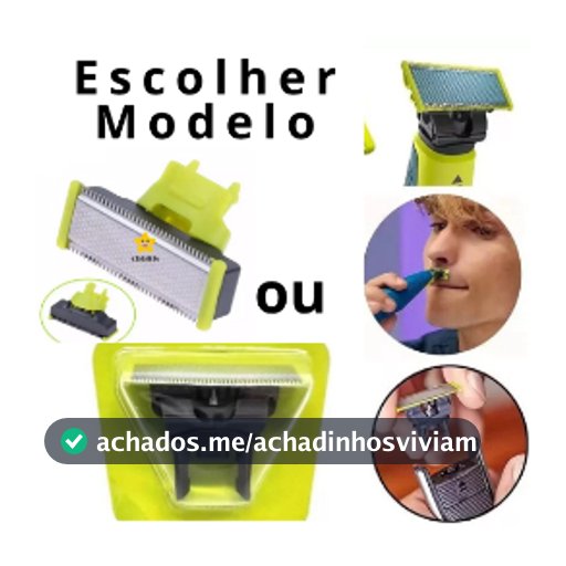 Só Lâmina Barbeador Elétrico MLG Barbeadores Elétricos Somente a lamina de reposição