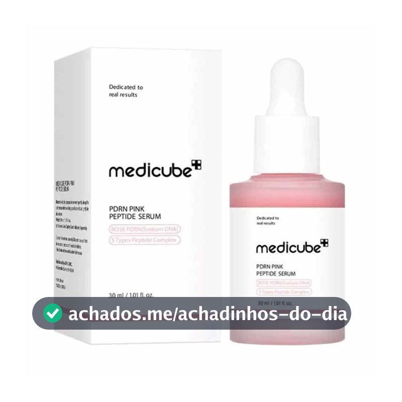 Soro Peptídeo Rosa Medicube PDRN , Niacinamida , Hidratante , Cuidados Com A Pele Coreanos
