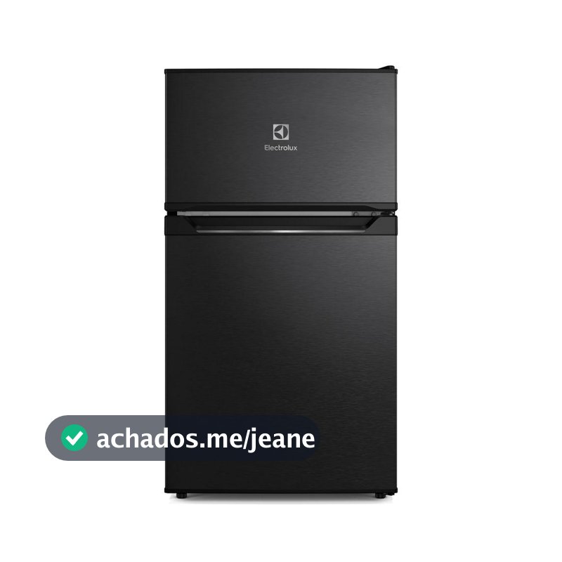 Mini Geladeira 83L Inverter Bivolt Duplex Preta (EMD1B)