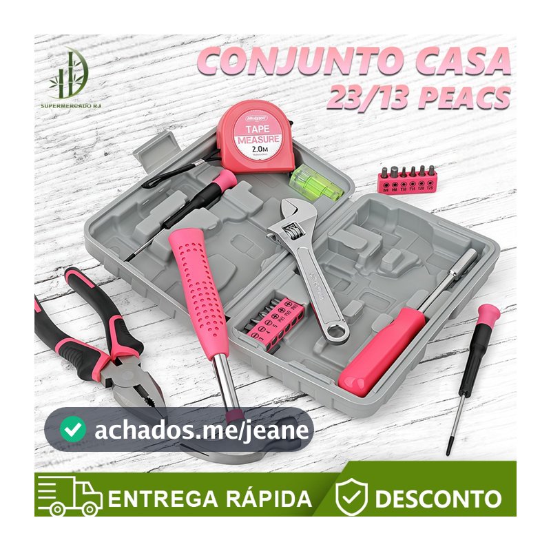 💥Conjunto De Ferramentas Portáteis Versáteis De 13/24 Peças Para Reparos Domésticos E No Trabalho