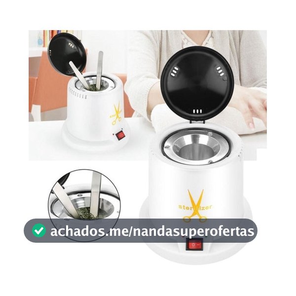 Esterilizador Estufa Manicure Micro Esferas Elétrico 250°