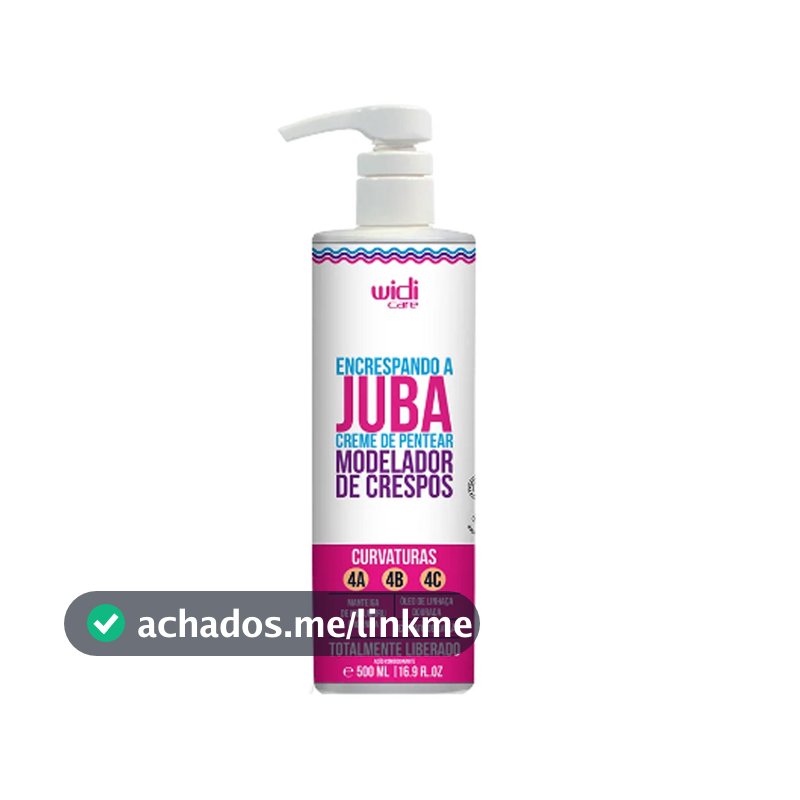Creme de Pentear Modelador de Crespos Encrespando a Juba Widi Care 500ml