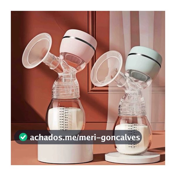 Bomba tira leite automática com sistema de armazenamento integrado.