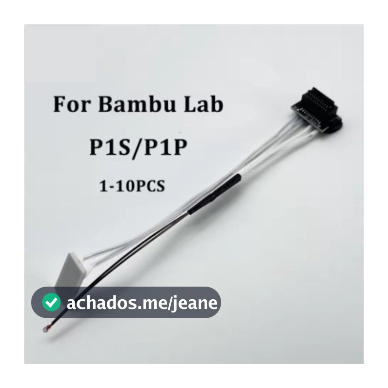 Termistor de Aquecedor Cerâmico 24V 65W Sensor de Temperatura Peças para Hotend de Impressora 3D para Bambu Lab P1P P1S