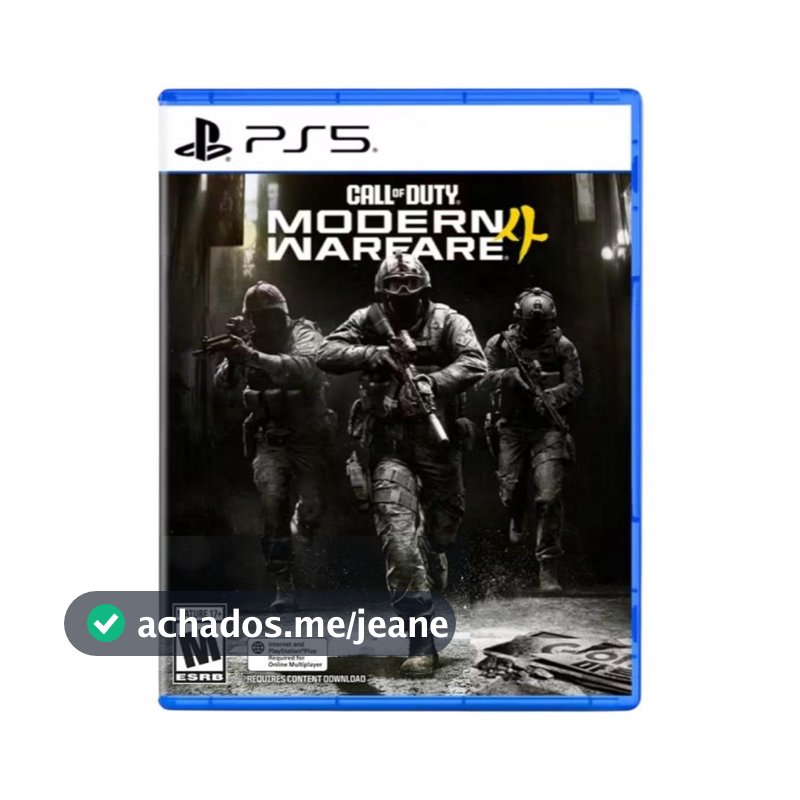 Call of Duty: Modern Warfare 4 - PS5 Mídia Física Lacrado (PRÉ-VENDA)