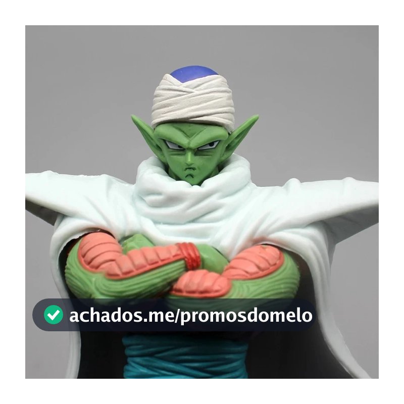 Action Figure Bandai Namco Dragon Ball Z Piccolo Colecionável Presente 17cm Geek Nerd Desenho Anime