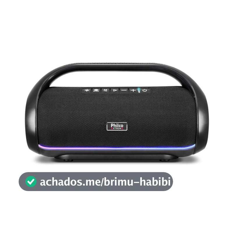 Caixa de Som Speaker Philco Extreme 220W PBS220BT