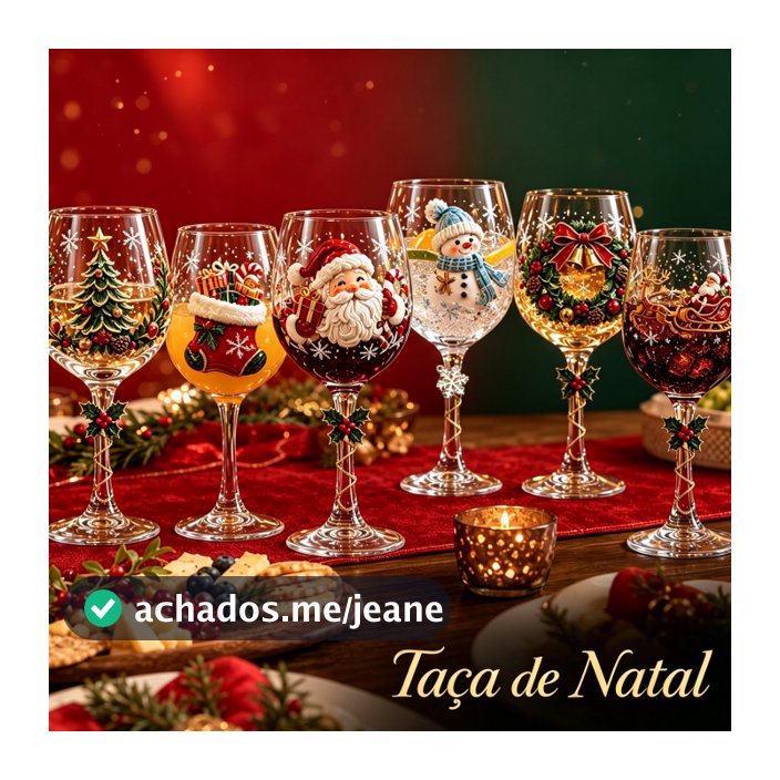 1 Copo De Pacote Único Vinho Decorativo De Natal Cálice Pintado Festivo Papai Noel Boneco De Neve Padrão De Meia De Rena