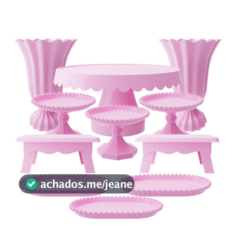 Kit Completo 11 Peças Decorativo Eventos Festivos Casamentos Aniversários
