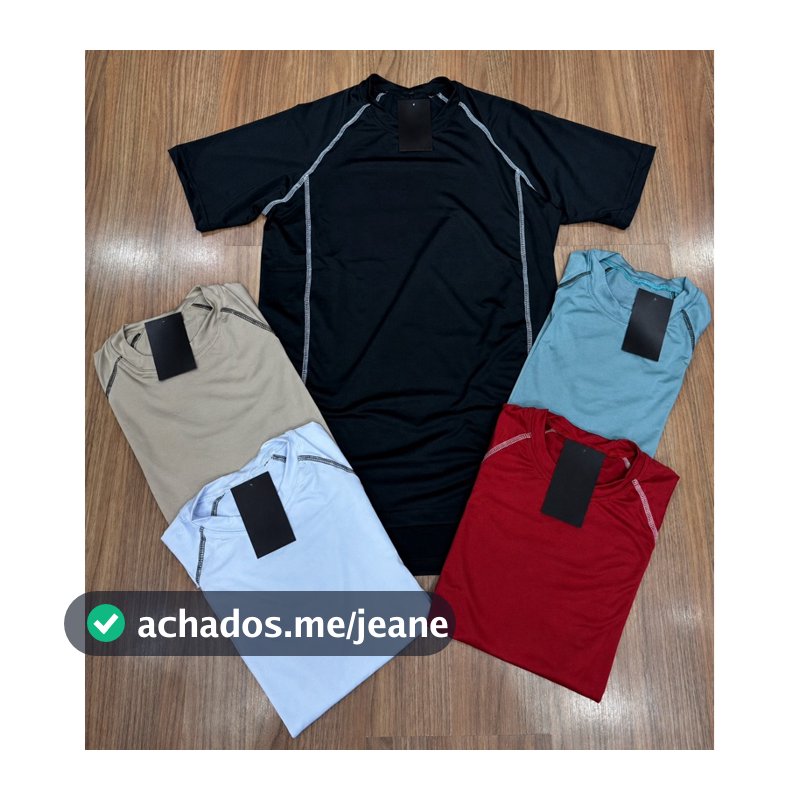 Camisa Masculina Termica Compressão Dry Fit Academia Treino Esporte