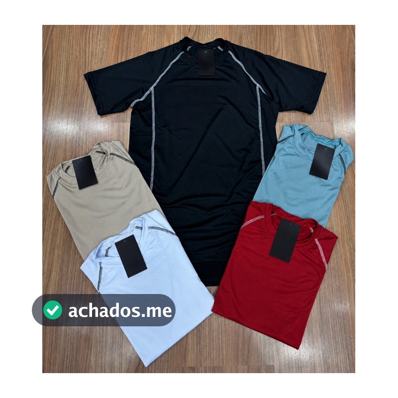 Camisa Masculina Termica Compressão Dry Fit Academia Treino Esporte