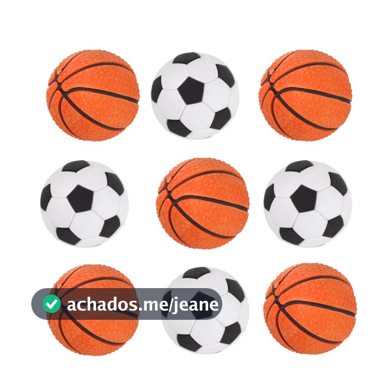 Borracha em Formato de bola Futebol Sports Ball Papelaria Fofa Fofy Copa do Mundo