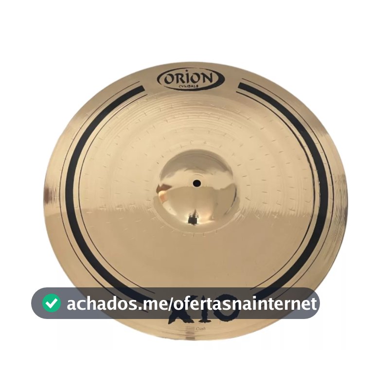 Prato de Bateria Ataque Crash 17″-X10 em Liga B10 - Orion (SPX17MC)