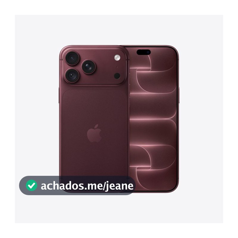 iPhone 18 Pro Max 2TB Bordô