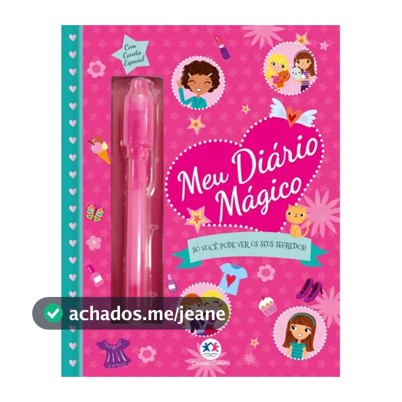 Meu Diário Mágico Pink | Ciranda Cultural