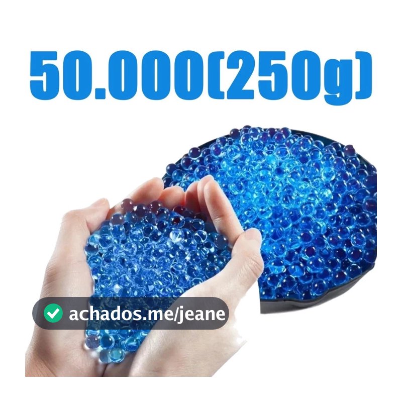 Refil com até 100.000 Bolinhas de Gel Orbeez lançador 7-8mm Orbis esfera Hidrogel