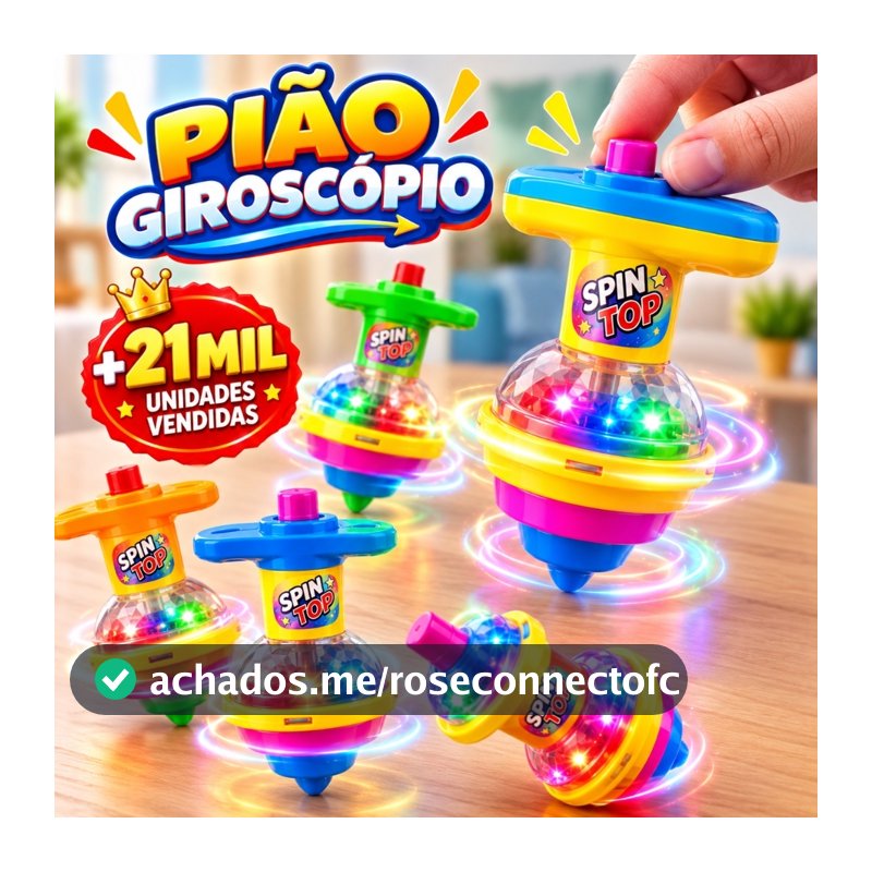 Kit 3/5/10/12/15 Pião Giroscópio Brinquedo Infantil Brincadeira Criança Lembrancinhas Presente