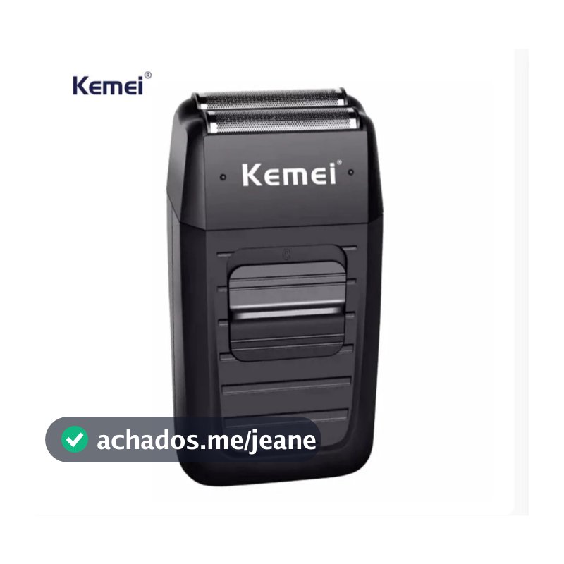 Barbeador eletrico profissional Kemei KM-1102 Portatil sem fio Bivolt