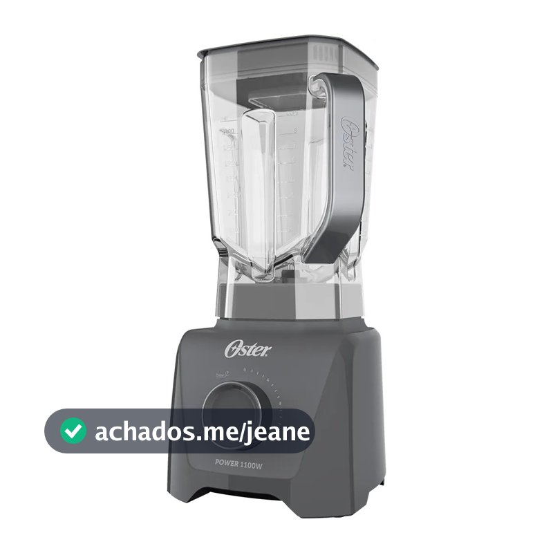 Liquidificador Oster 3,2 Litros 12 Velocidades 220V - Cinza