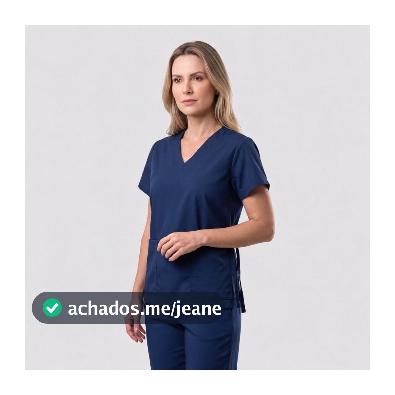 Pijama Cirúrgico Feminino Conjunto Premium Oxford Scrub Hospitalar Privativo Confortável