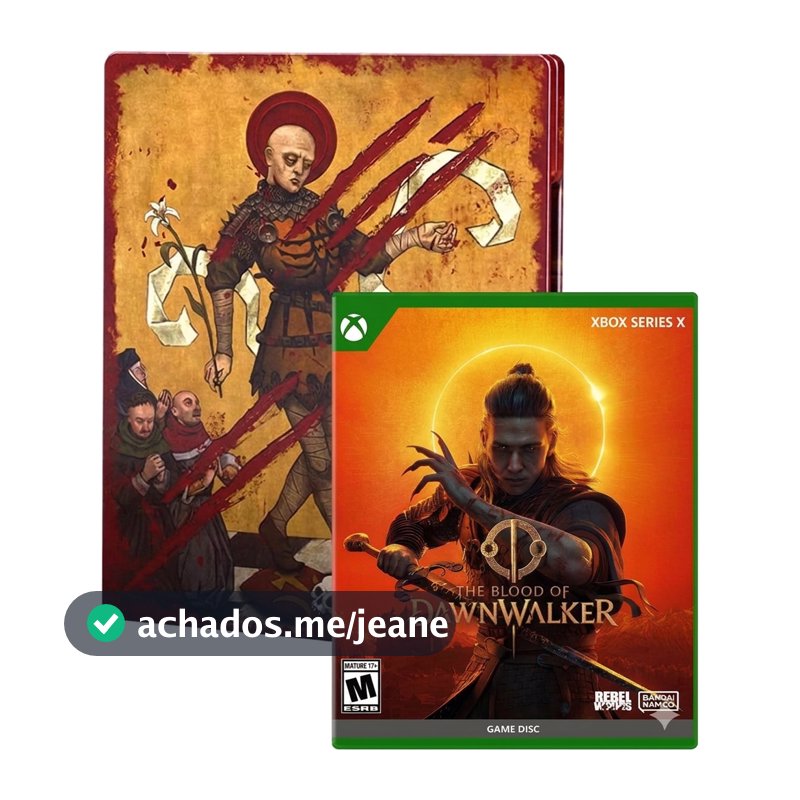 The Blood of Dawnwalker Steelbook Edition Xbox Series X Midia Fisica