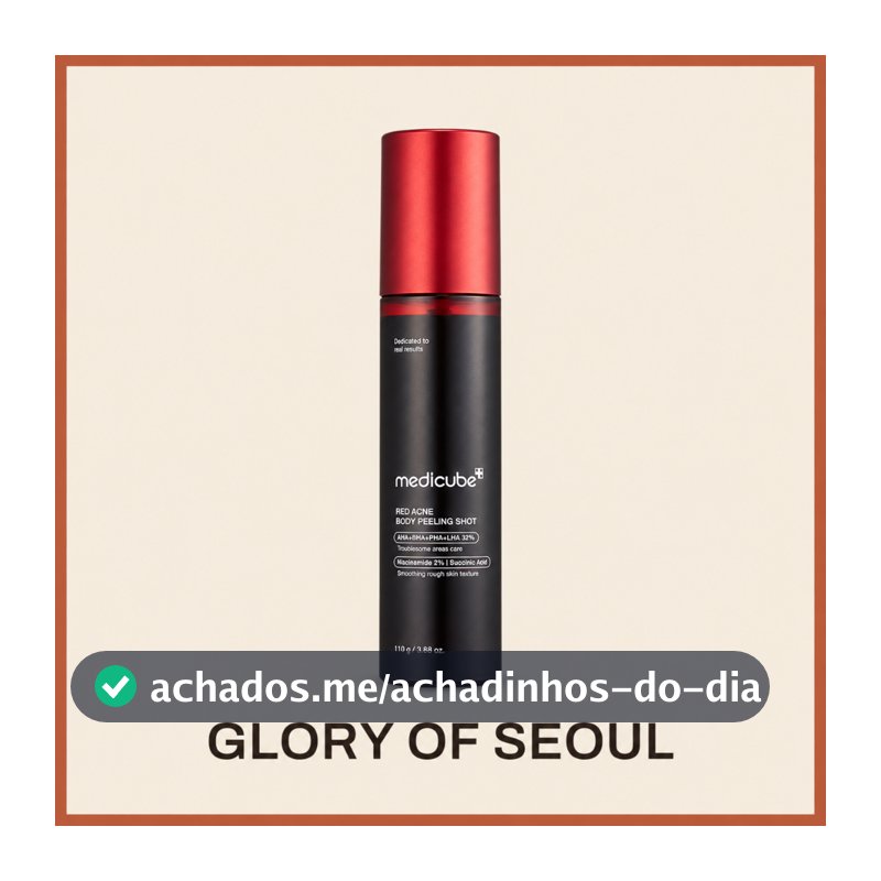 [NEW] MEDICUBE Red Acne Body Peeling Shot 110g