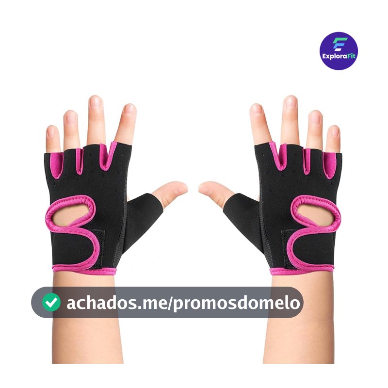 Par de Luvas para Musculação em Neoprene de Alta Qualidade - Ideal para Academia Feminina e Masculina