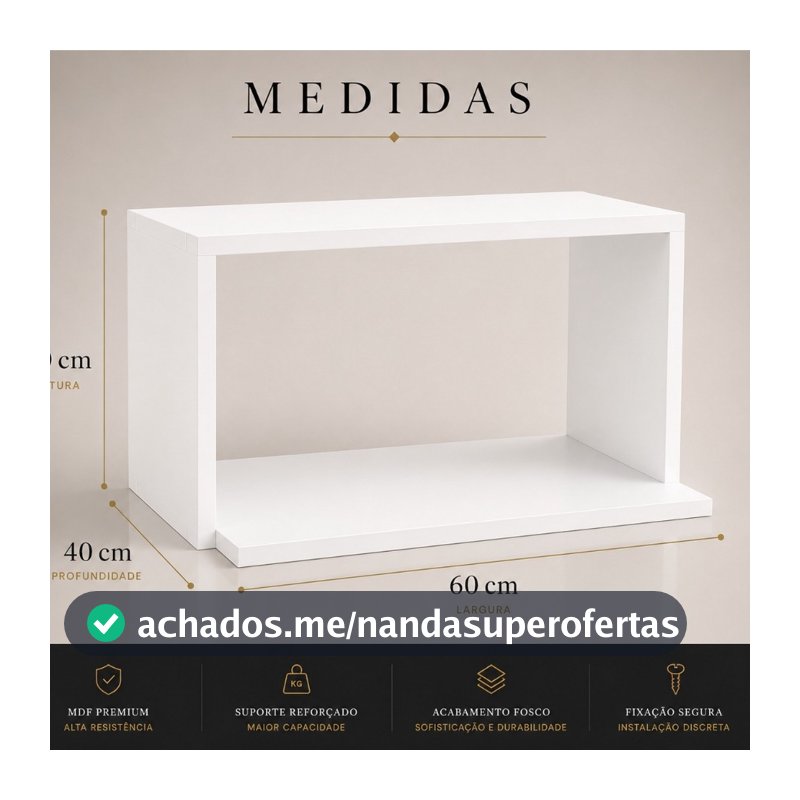 Suporte para Microondas e Forno eletrico 100% MDF