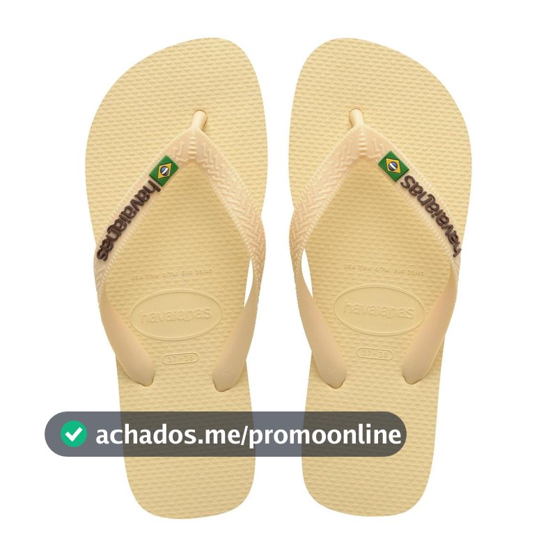 Chinelo Havaianas Brasil Logo