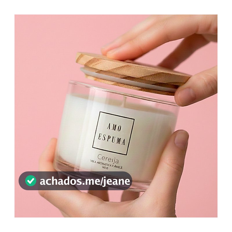 Vela Aromática Perfumada PREMIUM Cera Vegetal Especiarias Tampa de Madeira Classic