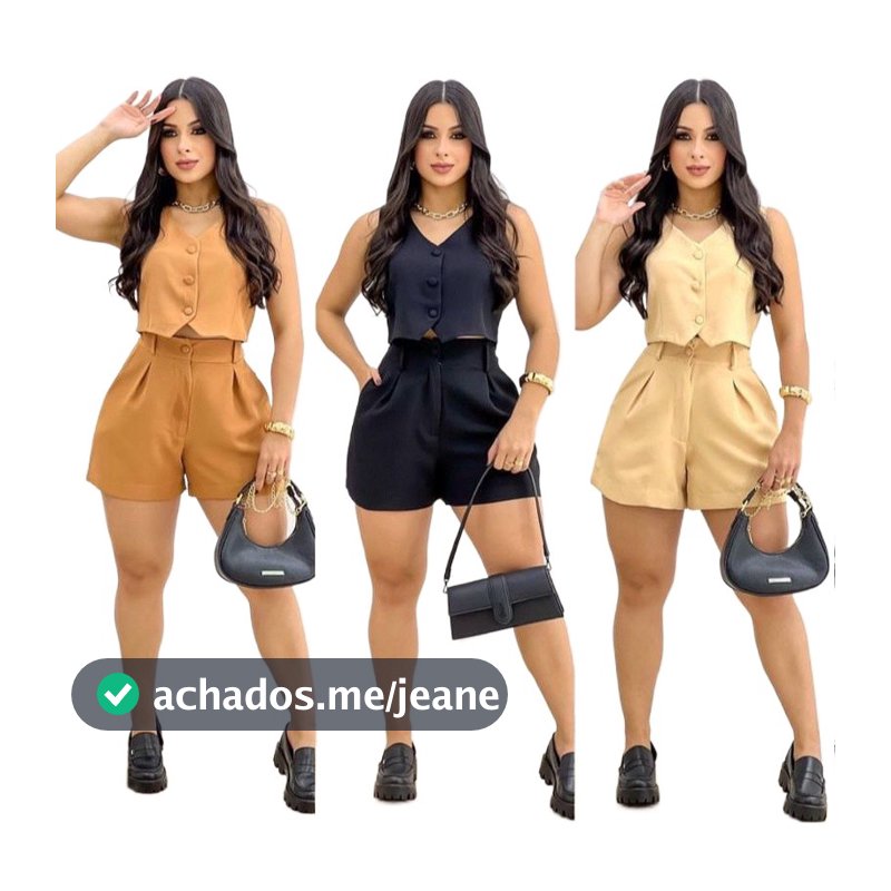 Conjunto alfaiataria, colete moda gringa, social luxo