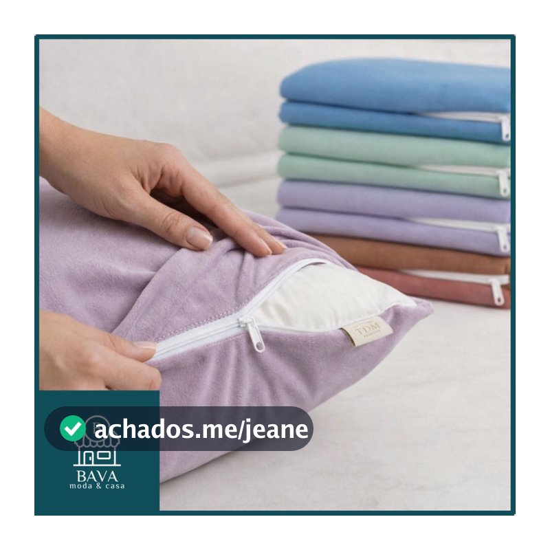 Kit 8 Capas Para Travesseiro em Malha 100% Algodão Com Zíper Protetor Para Travesseiro