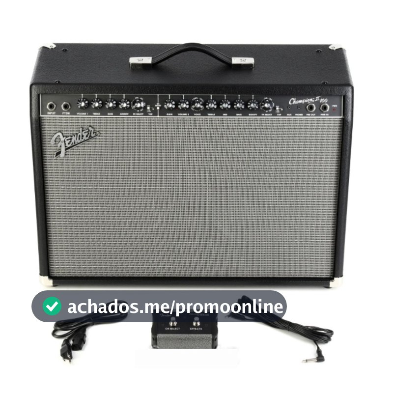 Amplificador de Guitarra Fender Champion II 100
